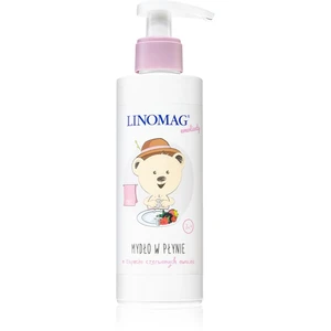 Linomag Emolienty Hand Soap Red Fruit tekuté mýdlo na ruce pro děti Red Fruit 200 ml