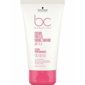 Schwarzkopf Professional BC Bonacure Color Freeze Shine Savior pH 4.5 Clean Performance pielęgnacja bez spłukiwania dla połysku i ochrony farbowanych