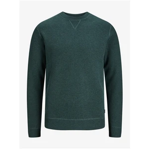 Dark Green Jack & Jones Cameron Sweater - Men