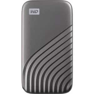 Externý SSD pevný disk 6,35 cm (2,5") WD My Passport, 2 TB, USB-C™, sivá