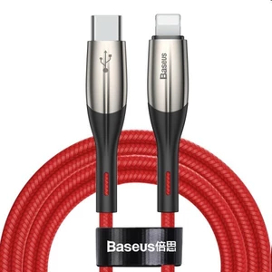 Kábel Baseus USB-C/Lightning, 18W, 2m červený (Catlsp-B09...