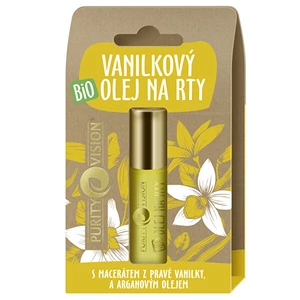 Purity Vision BIO vanilkový olej na rty 10 ml