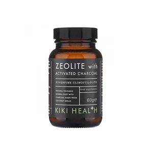 KIKI Health Zeolit s aktivním uhlím 60 g