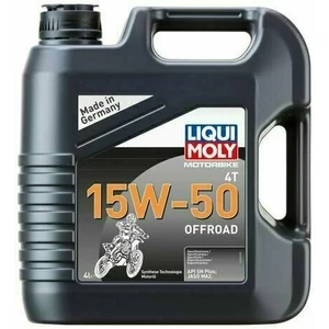 Liqui Moly 3058 Motorbike 4T 15W-50 Offroad 4L Huile moteur