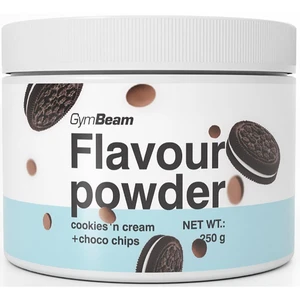 GymBeam Flavour powder cookies&cream with choco chips g 250