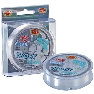 Wft vlasec trout mono clear 200 m - 0,25 mm 7,1 kg