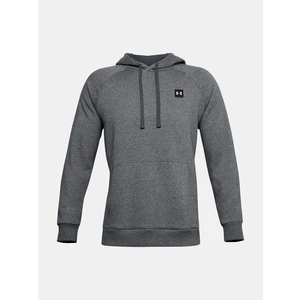 Under Armour UA Rival Fleece Hoodie Mikina Šedá