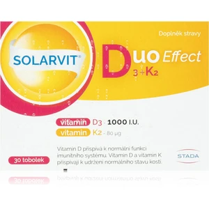 SOLARVIT Duo Effect D3 + K2 30 tobolek
