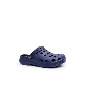Women's Slides Foam Navy Blue Crocs EVA
