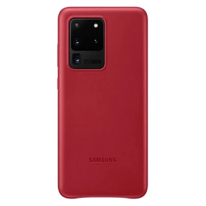Puzdro Samsung Leather Cover EF-VG988LRE pre Samsung Galaxy S20 Ultra - G988F, Red