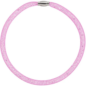 Preciosa Třpytivý náhrdelník Scarlette fuchsiový 7250 55