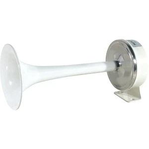 Marco TCE Mini electric horn - white brass 24V