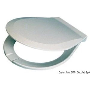 Osculati Soft Close Spare Board Compact Toilette manuelle