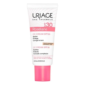 Uriage CC krém pre citlivú pleť so sklonom k začervenaniu SPF 30 Roséliane ( CC Cream SPF 30) 40 ml