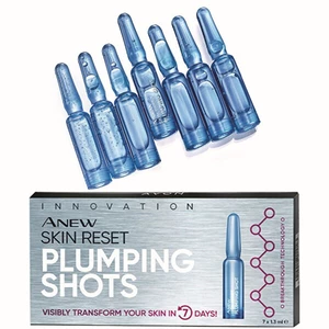 Avon Anew Skin Reset Plumping Shots liftingové pleťové sérum 7 x 1.3 ml
