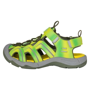 Alpine Pro Anguso Dětské sandály KBTT279 Neon zelená 35