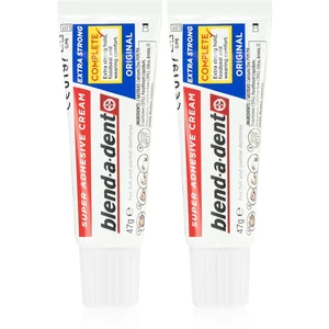 Blend-a-dent Extra Strong Original fixační krém pro zubní náhrady 2x47 g
