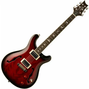 PRS SE Hollowbody Standard FRB Fire Red Burst