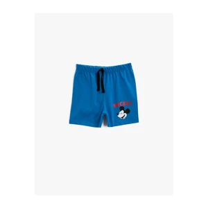 Koton Shorts - Navy blue - Normal Waist