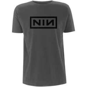 Nine Inch Nails Tričko Classic Logo Šedá XL