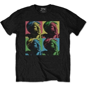 2Pac Koszulka Pop Art Czarny-Graficzny M