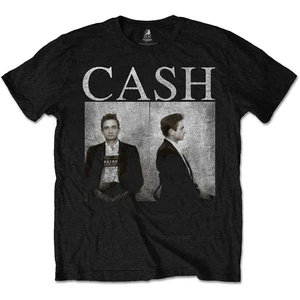 Johnny Cash Maglietta Mug Shot Nero S