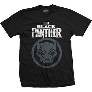 Marvel Comics Black Panther Big Icon Czarny 2XL Koszulka filmowa