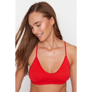 Trendyol Red Back Detailed Seamless Bra