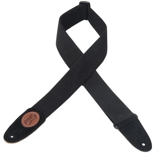 Levys MSSC8 Cotton Guitar Strap, Black