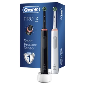 Oral B Elektrický zubní kartáček Duopack Pro3 3900 2 ks