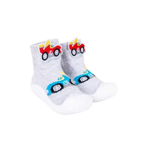 Yoclub Kids's Baby Boys' Anti-skid Socks With Rubber Sole OBO-0140C-AA0B