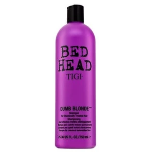TIGI Bed Head Dumb Blonde šampón pre chemicky ošterené vlasy 750 ml
