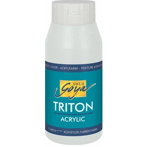Solo Goya Acrylfarbe 750 ml Silber