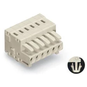 Zásuvkový konektor na kabel WAGO 734-102/008-000, 18.90 mm, pólů 2, rozteč 3.50 mm, 200 ks