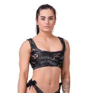 Nebbia Bikini Active Black - vrchní díl 554 volcanic black M