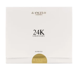 di ANGELO cosmetics Omlazující a antioxidační péče s čistým zlatem (24 k Gold Leafes) 30 ks