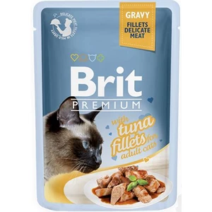 Brit Premium Cat Delicate Fillets ve šťávě s tuňákem 85g