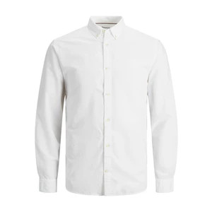 Jack&Jones Pánská košile JJESUMMER Slim Fit 12196819 White S