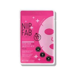 NIP+FAB Salicylic Fix plátenná maska na tvár 10 g