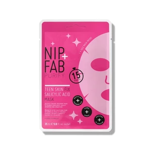 NIP+FAB Salicylic Fix plátýnková maska na obličej 10 g