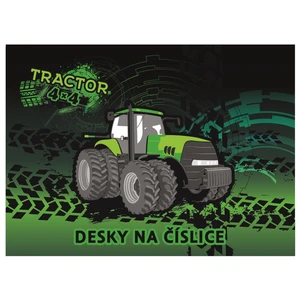 Desky na číslice traktor [Papírenské zboží]