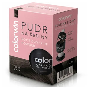 Colorwin Púder na šediny (Root Cover Up Powder) 3,2 g Černý