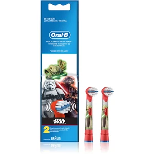 Oral B Stages Power EB10 Star Wars náhradní hlavice pro zubní kartáček 2 ks Extra Soft