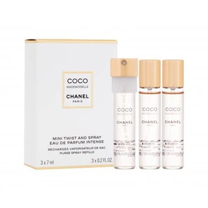 Chanel Coco Mademoiselle Intense - Twist and Spray woda perfumowana dla kobiet 3 x 7 ml