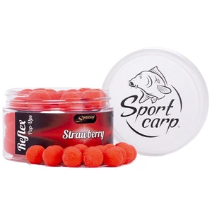 Sportcarp plávajúce boilie reflex pop up 150 ml 11 mm - strawberry