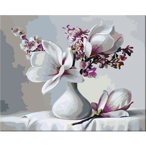 Zuty Peinture par numéros Magnolia
