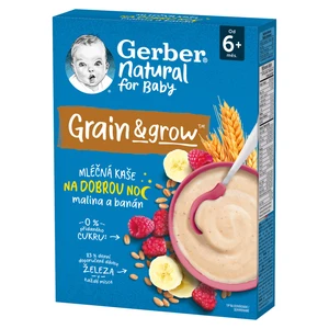 Gerber Natural Mliečna KAŠA Pšenično-ovsená