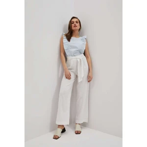LADIES TROUSERS L-SP-4028 WHITE