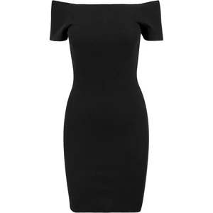 Women's dress with off shoulder black