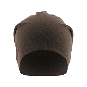 Heather Jersey Beanie Chocolate